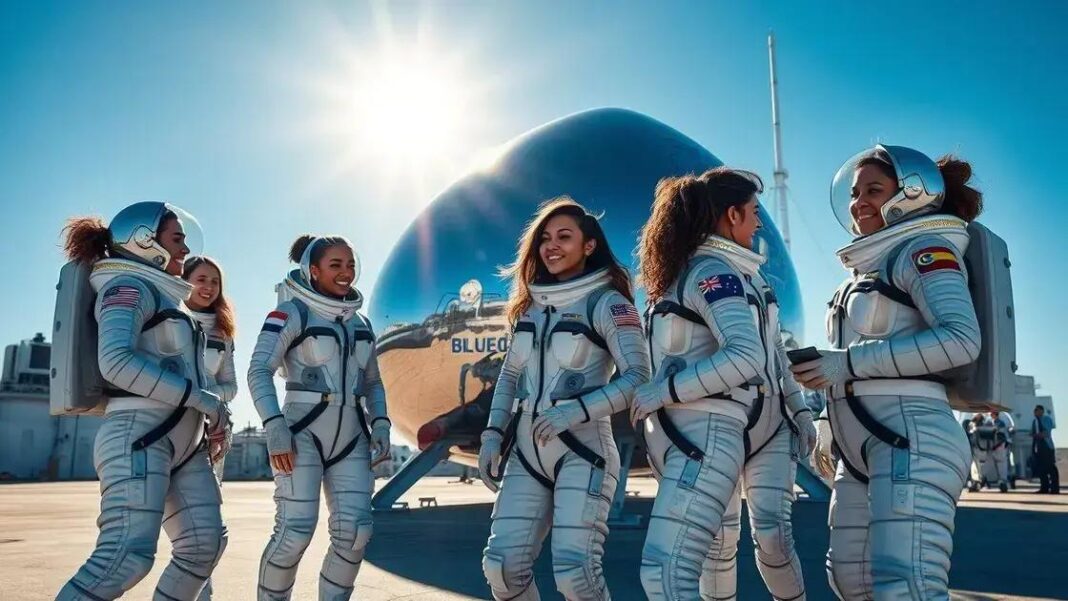 Blue Origin planeja primeira missão espacial com tripulação feminina