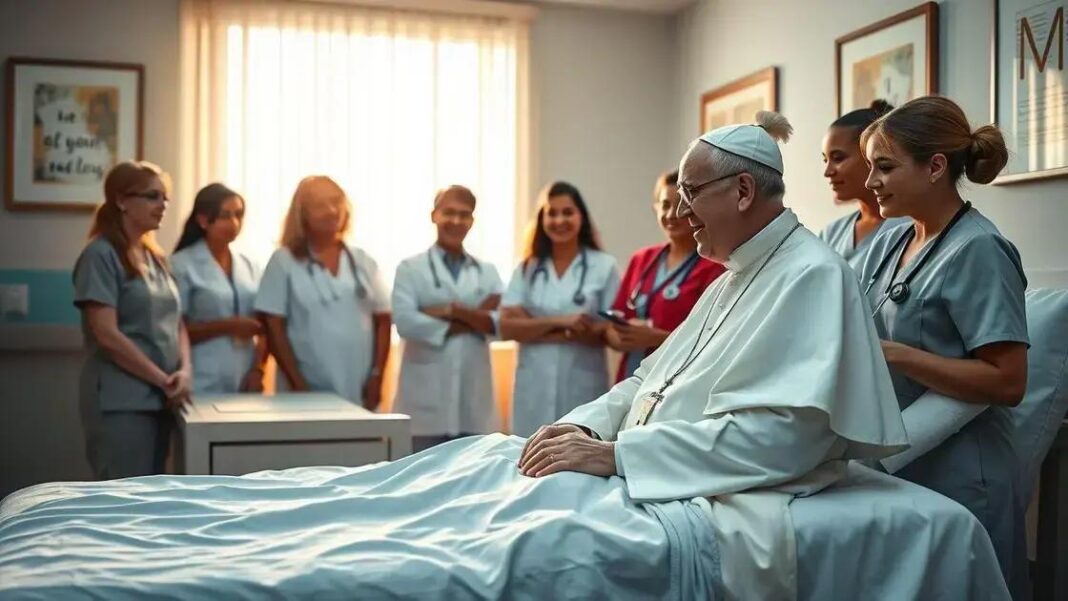 Papa Francisco apresenta leve melhora em hospital; saúde começa a estabilizar