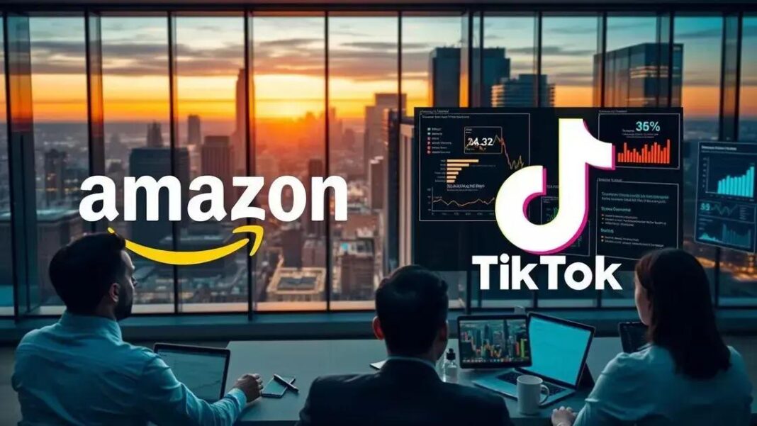Amazon e Microsoft entram na disputa pela compra do TikTok